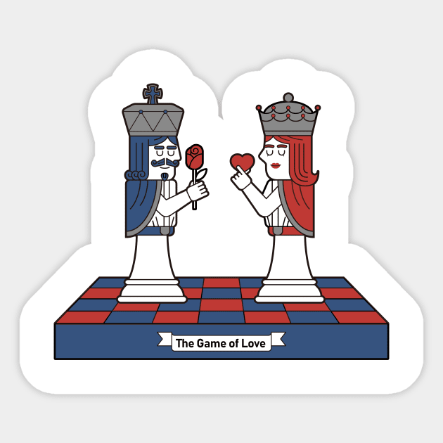 The Game of love Sticker by Alvin Chen